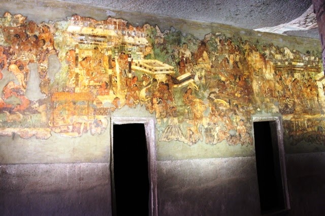 1,500年以上前に描かれた壁画