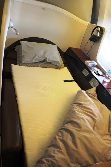 JALのベッド