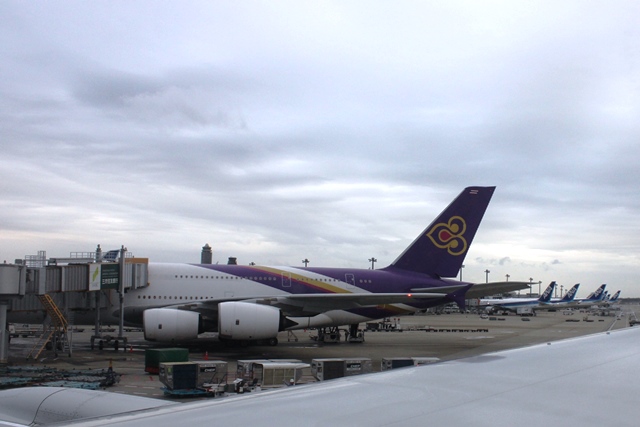 タイ国際航空A380機