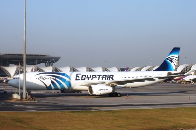 エジプト航空A330-300機