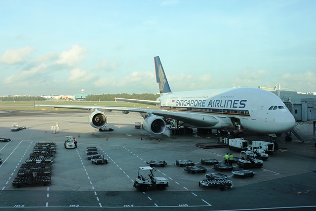 シンガポール航空A380機