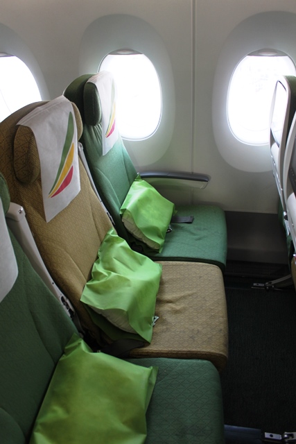 エチオピア航空A350エコノミーシート