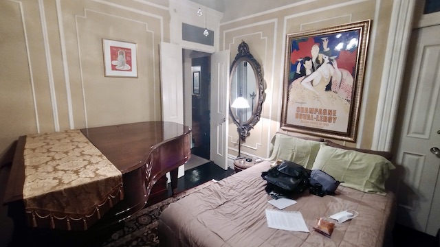 Airbnbで手配した部屋