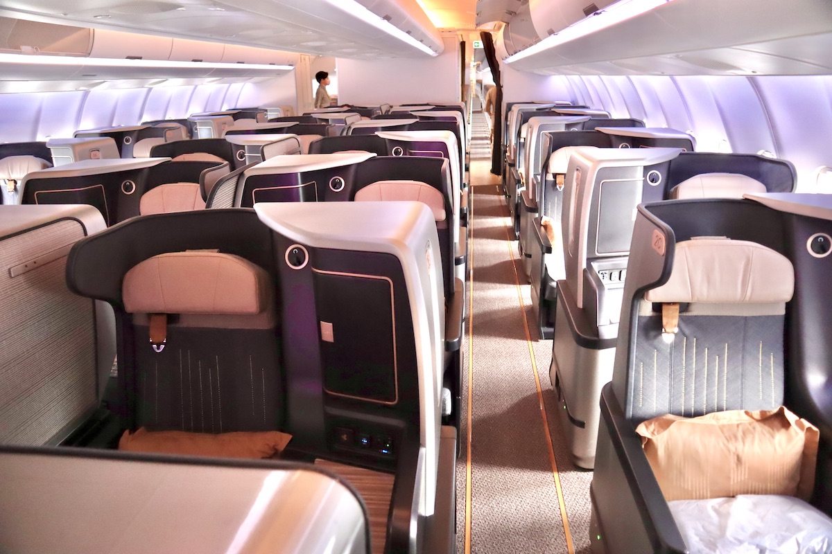 スターラックス航空A330ビジネスクラス