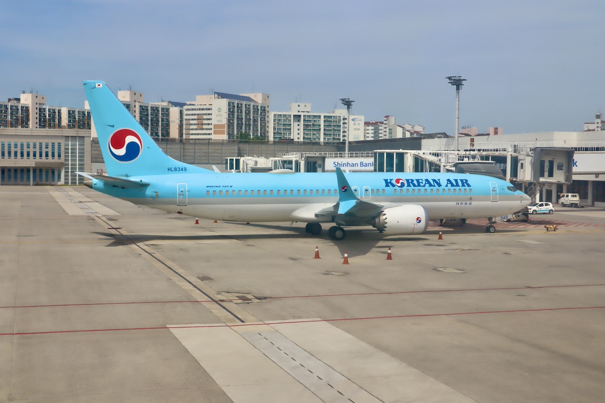 大韓航空737MAX機