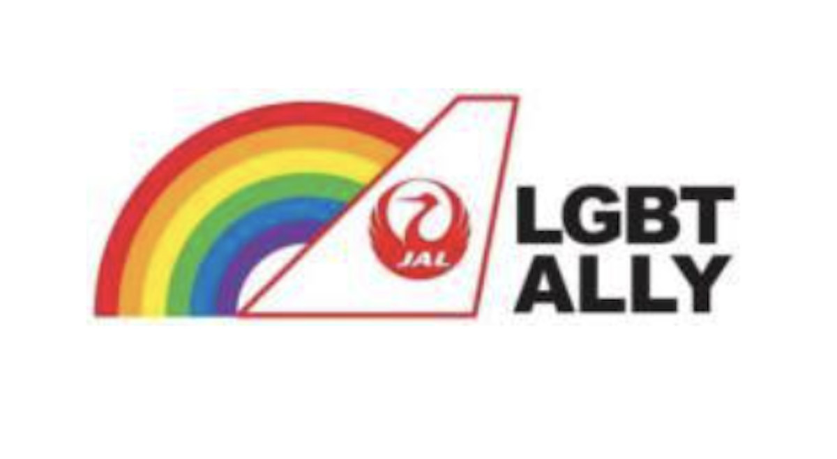 JAL LGBT ALLYのロゴ