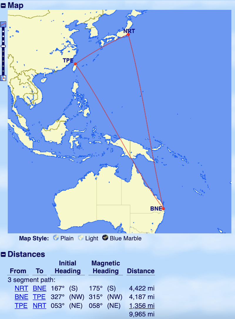 BNE 2025 フライトマップ