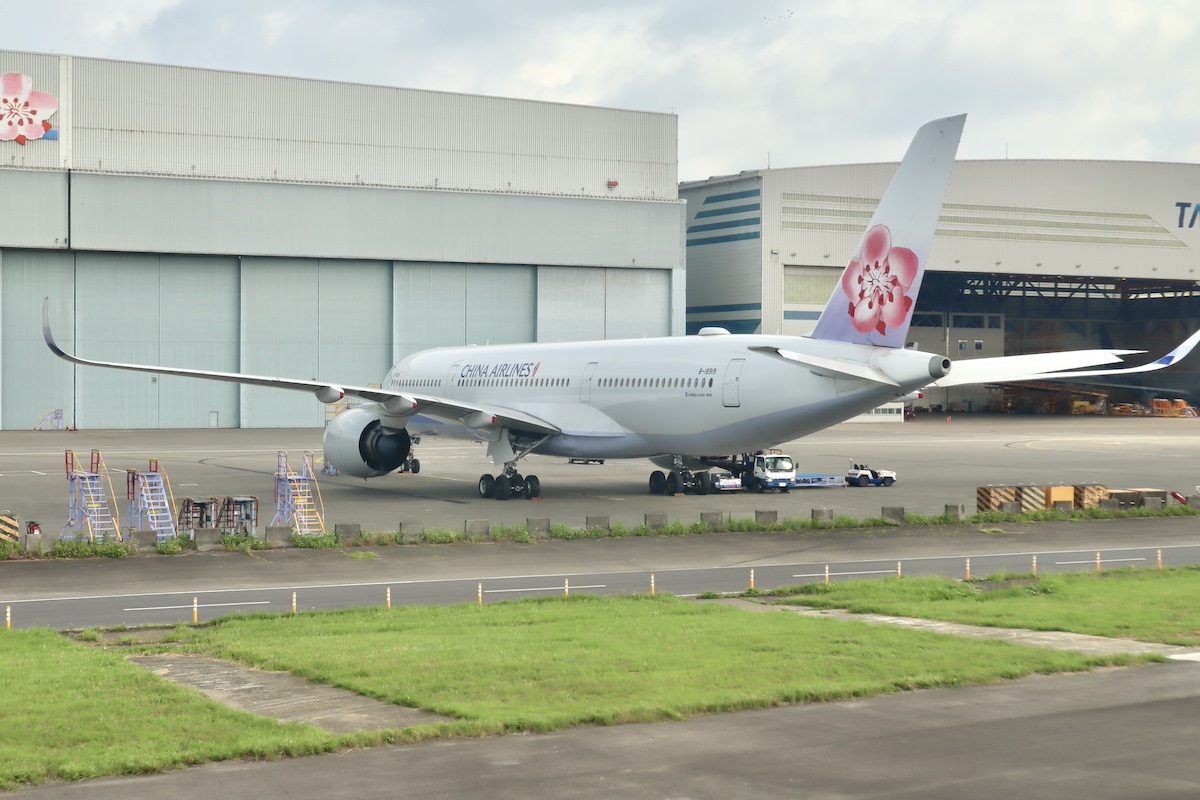 IMG 8862 チャイナエアラインA350機