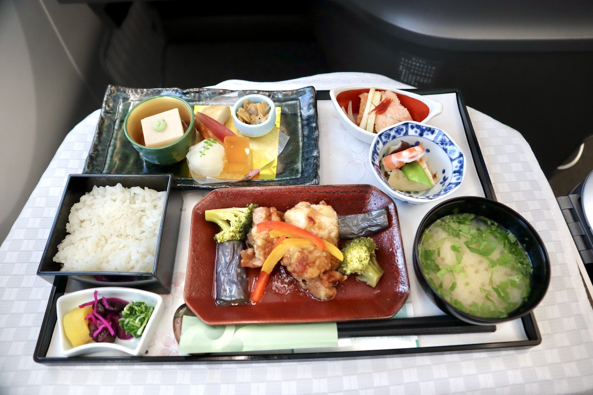 IMG 8868 エバー航空日台路線和食