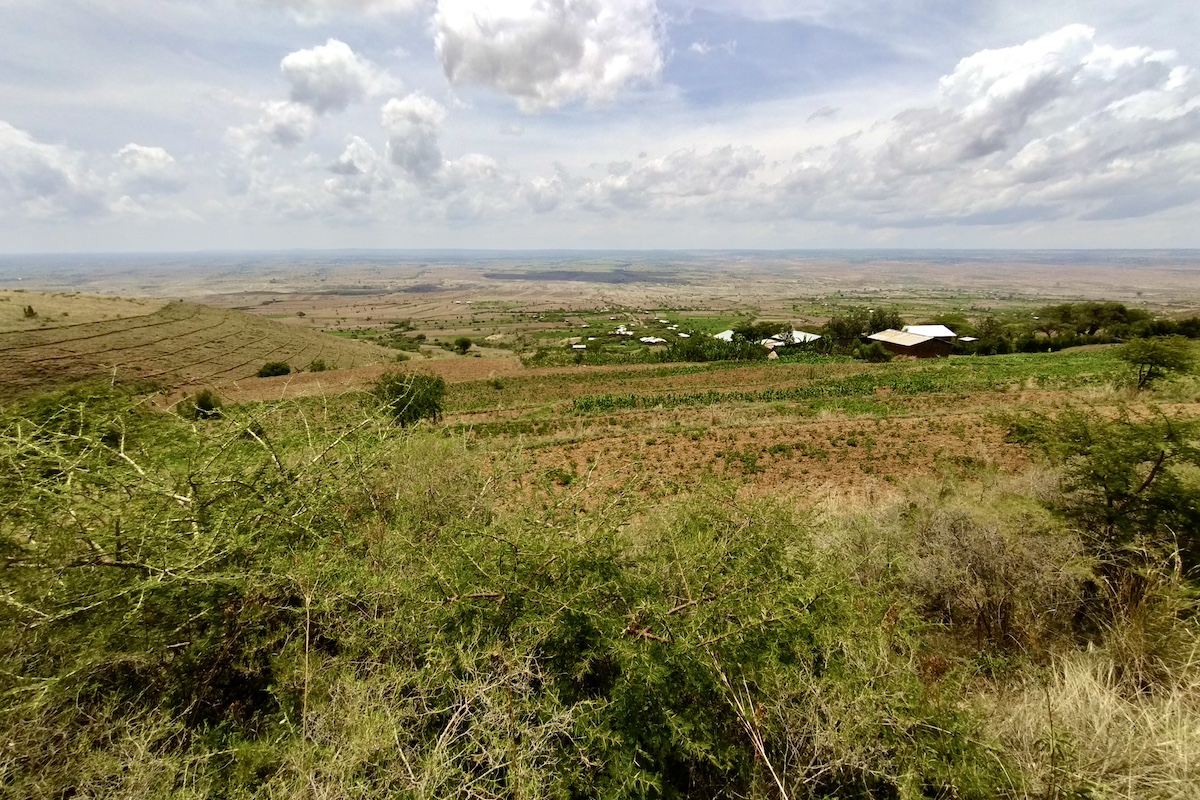 Ethiopia ArbaMinch Mobile 5 グレートリフトバレー(大地溝帯)の景色