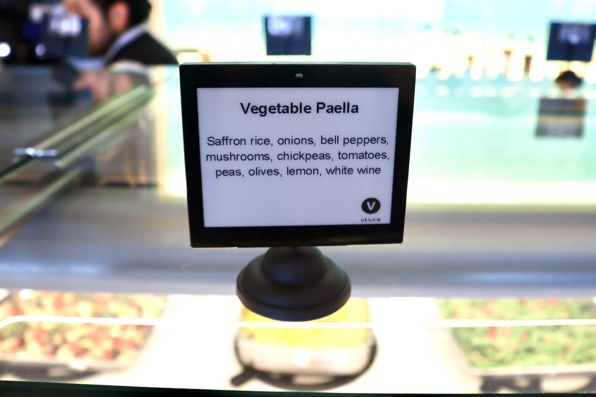 IMG 9244 ベジタリアンパエリアの説明書き