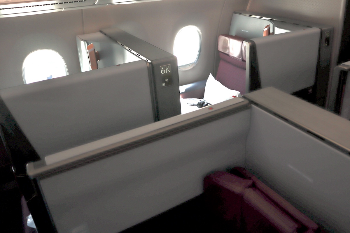 JALのA350-1000ビジネスクラス