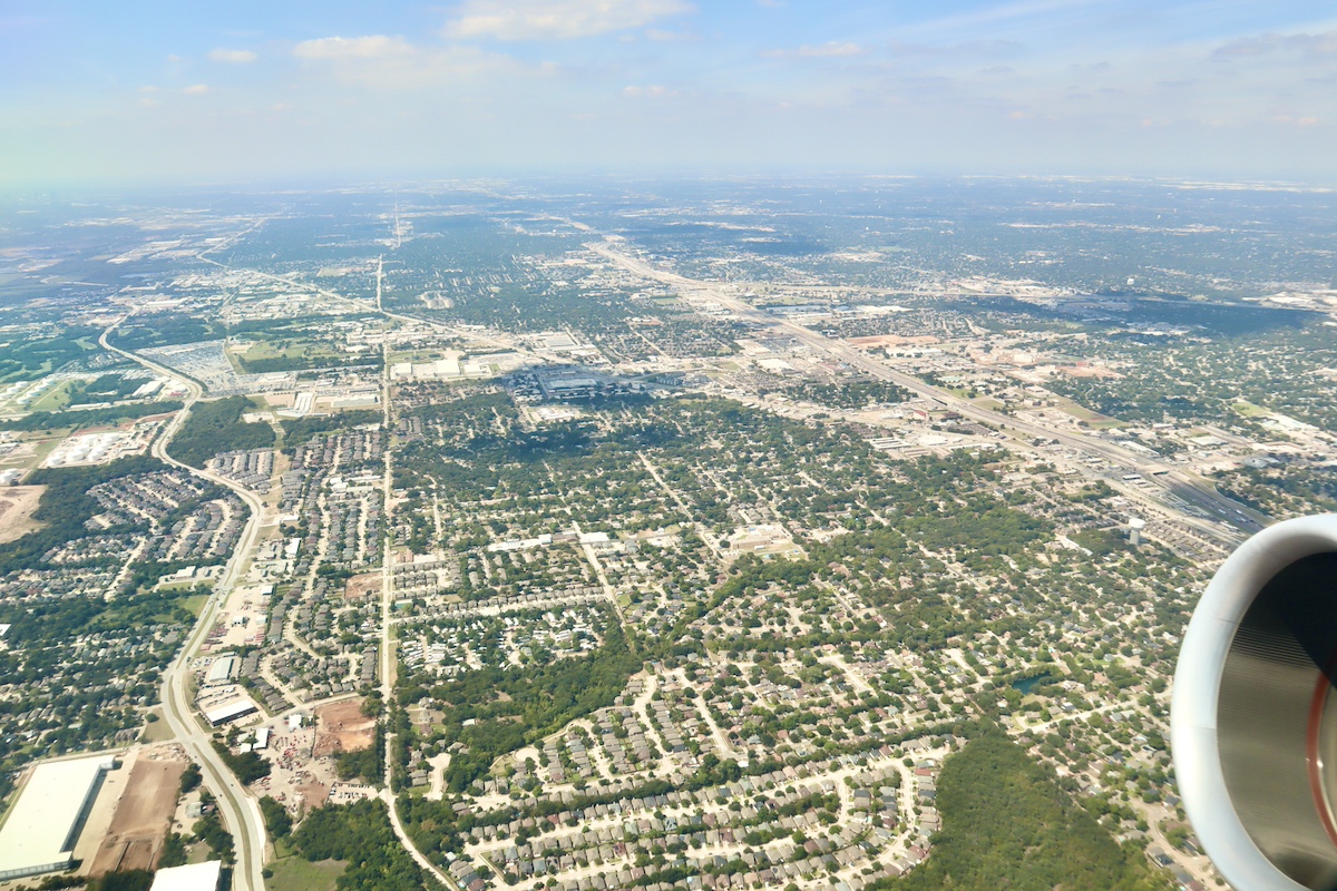 IMG 9328 ダラス・フォートワースエリア上空
