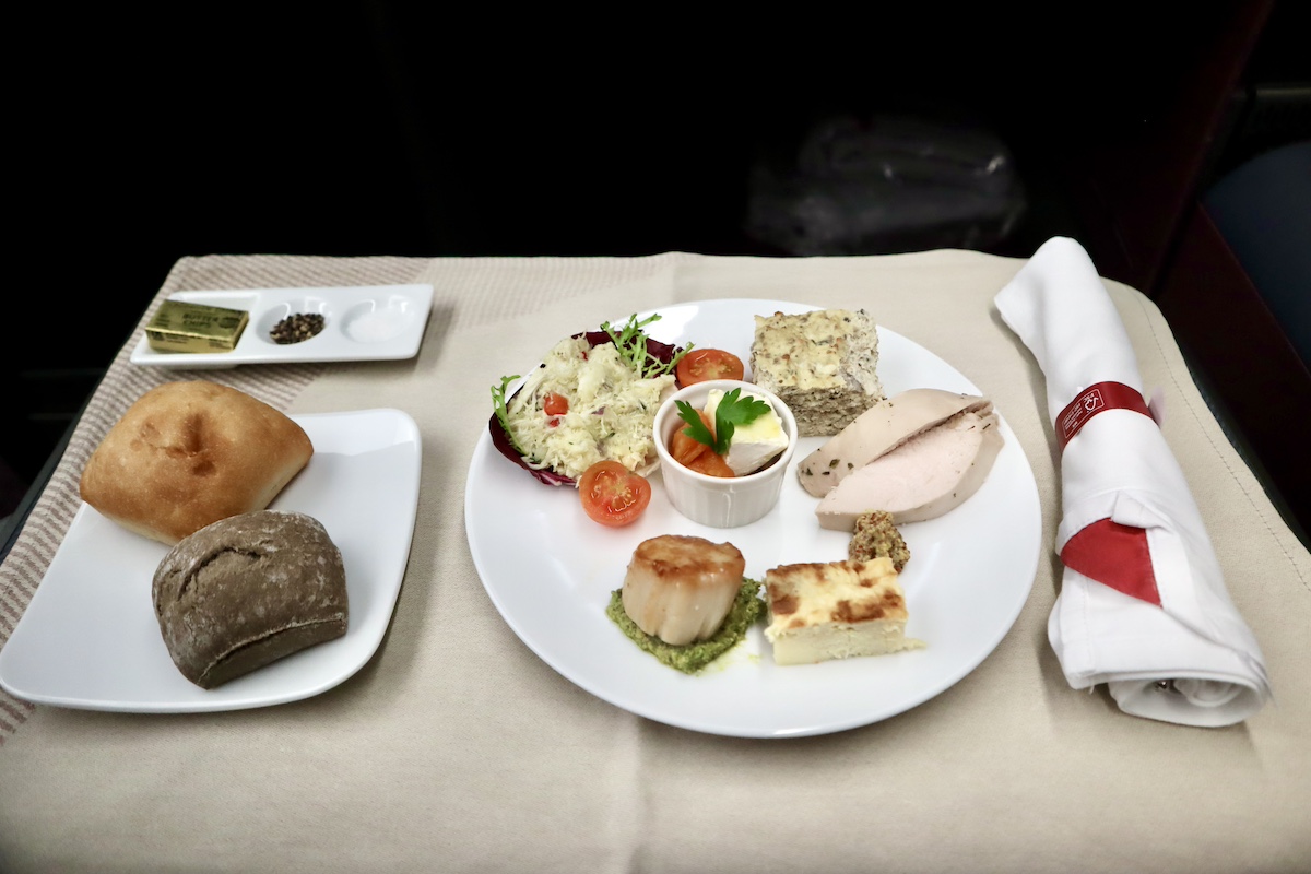 IMG 9340 往路のファーストクラスより充実していた機内食