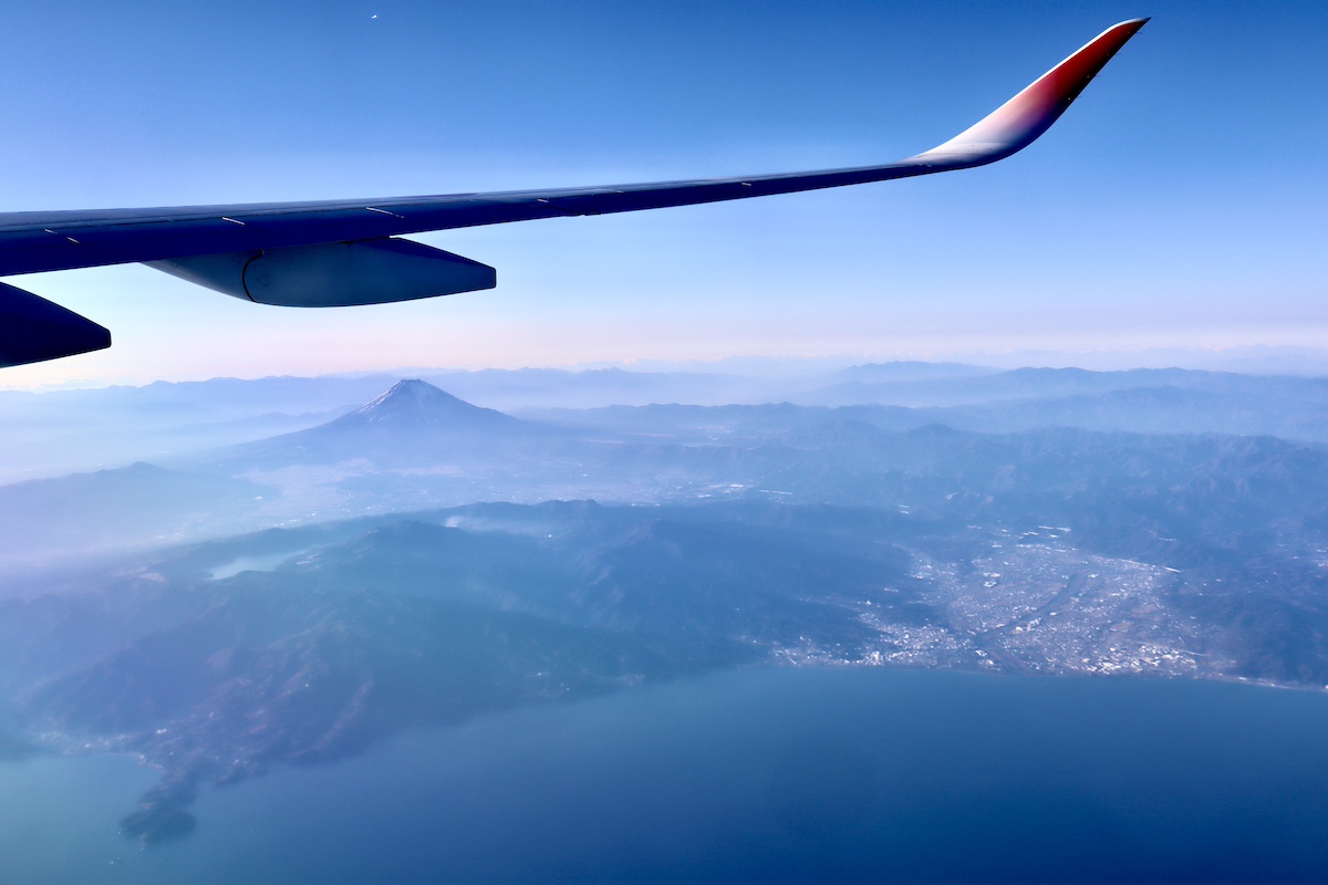 小田原市と富士山