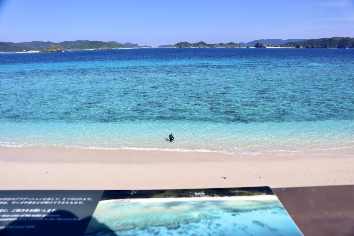 美しすぎる慶良間の海