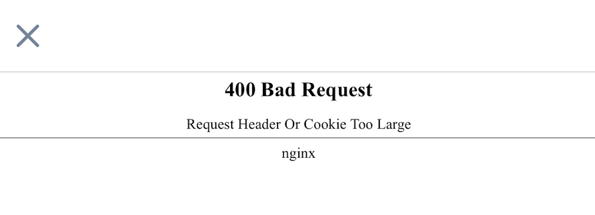 スマホアプリでのエラーメッセージ