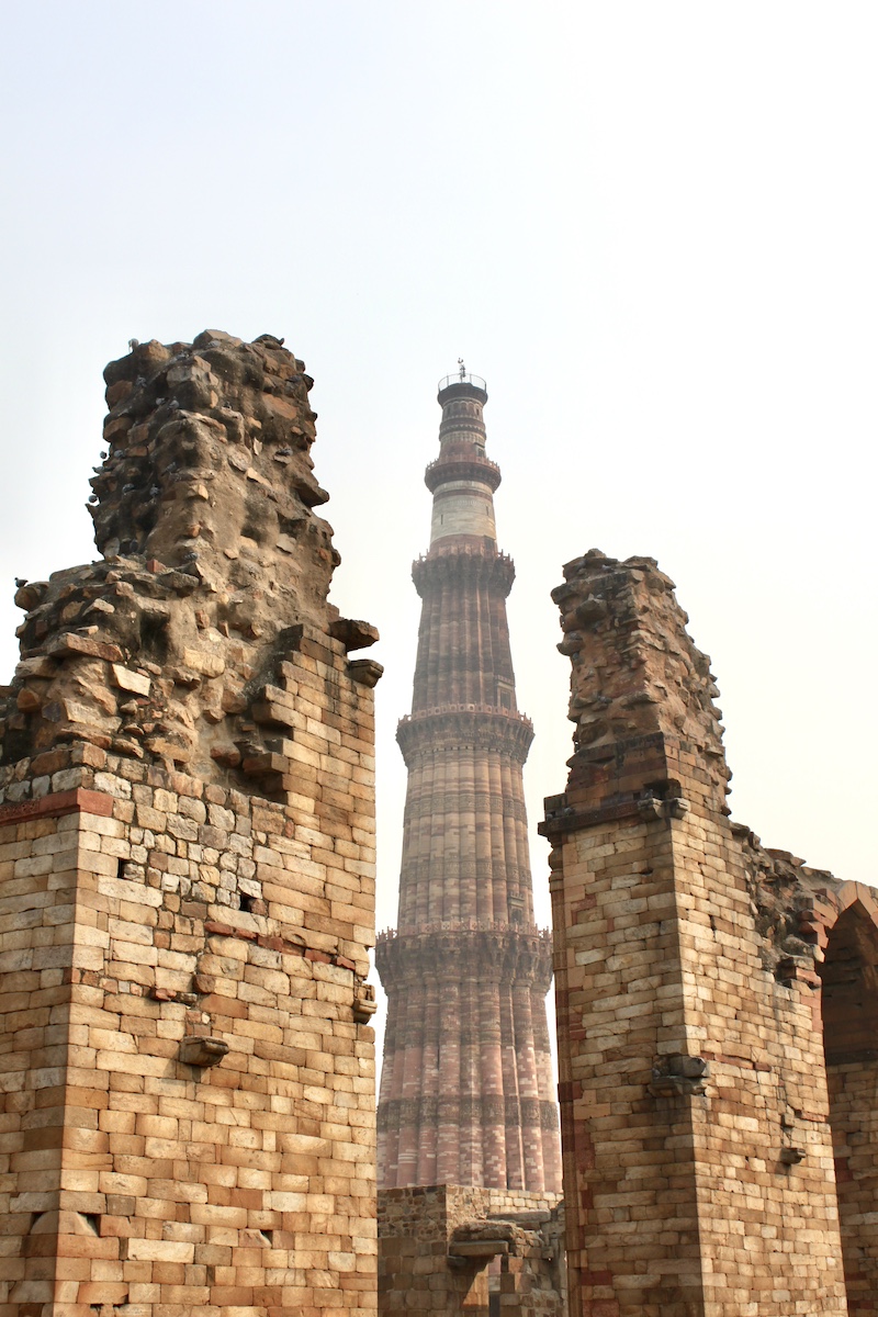 デリーの世界遺産クトゥブミナール