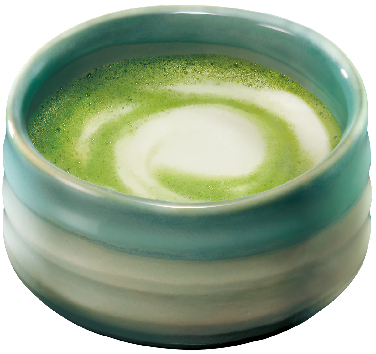 JALビジネスクラス新サービスの抹茶ラテ