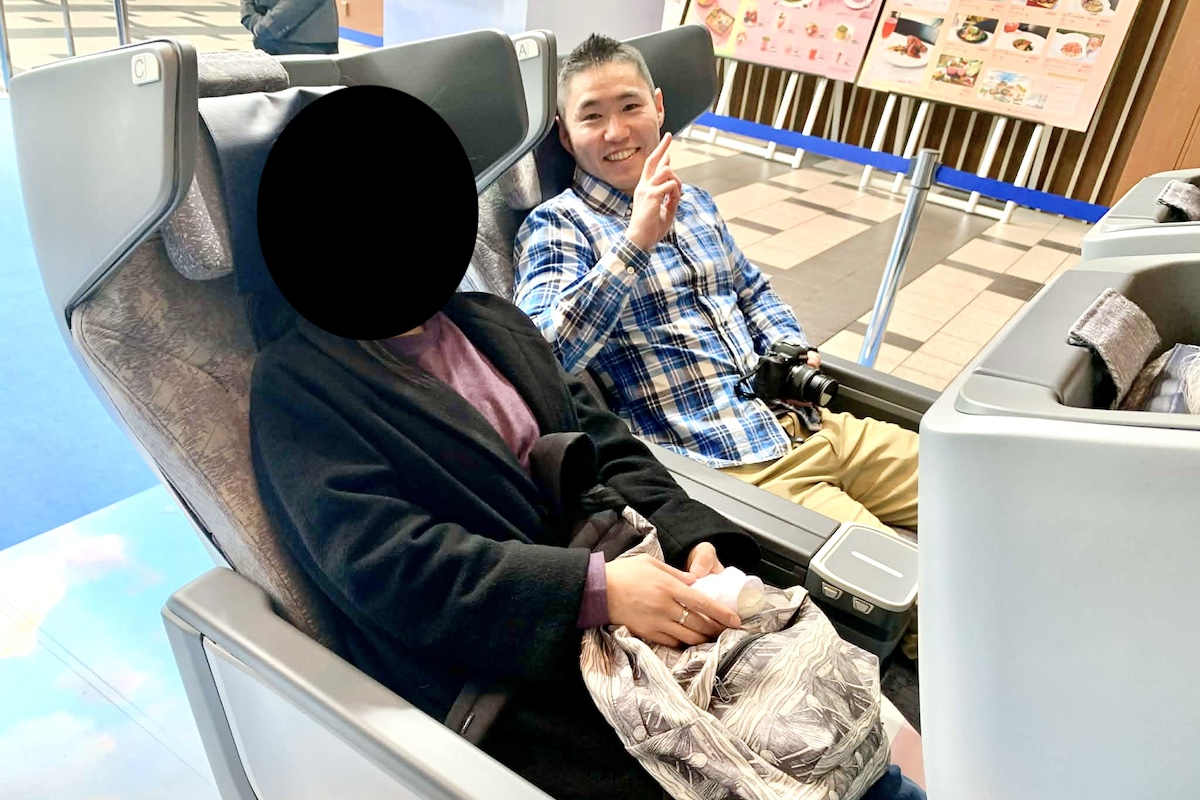 NH 787 9 New 1 フルリクライニングをした状態